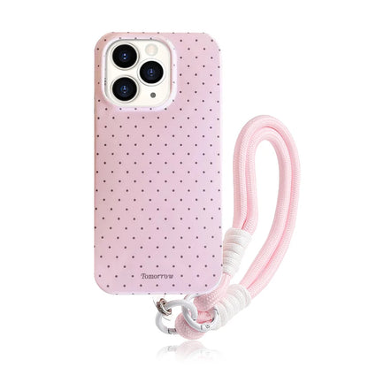 Polka Dot Small Fresh Mobile Phone Case for iPhone Ultra Slim Shockproof Cover