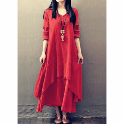 Loose Boho Long Maxi Dress