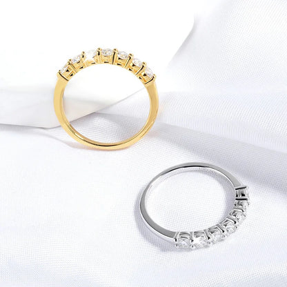 DANA 0.7CT 3mm Gemstone Moissanite Rings