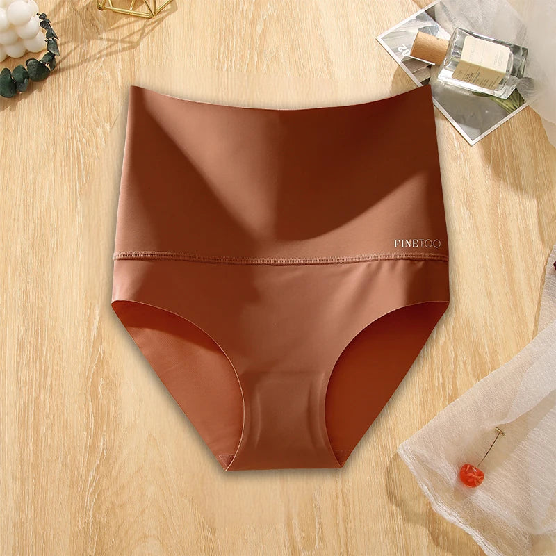 Seamless High Waist  Abdomen Hip Lift Briefs Body Shaping Lingerie