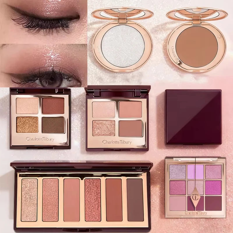 Charlotte Tilbury Luxury Palette Pillow Talk Lidschatten Palette Nude Pink 4 in 1