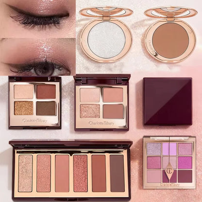 Charlotte Tilbury Luxury Palette Pillow Talk Lidschatten Palette Nude Pink 4 in 1