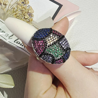 Silver Gifts 88 CZ Unique R103 Rings