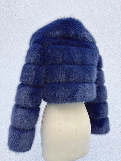 Faux Fur Outerwears Coat