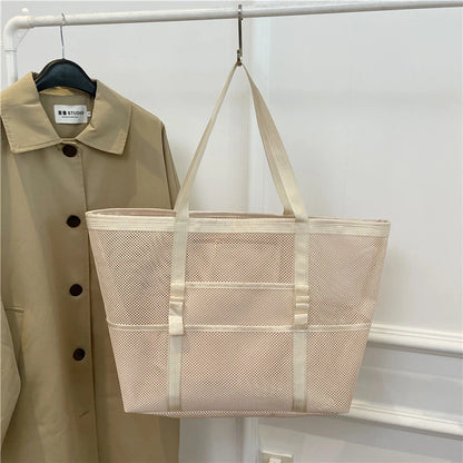 Portable Mesh Beach Bag