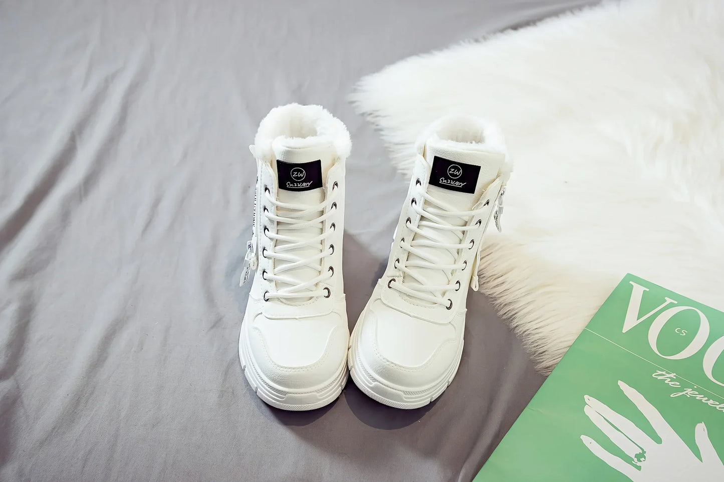 Short Thick Lining Winter Boot