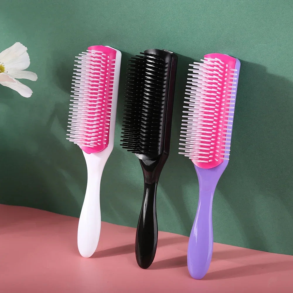 Straight Curly Hairbrush Special for Real Hair Wigs