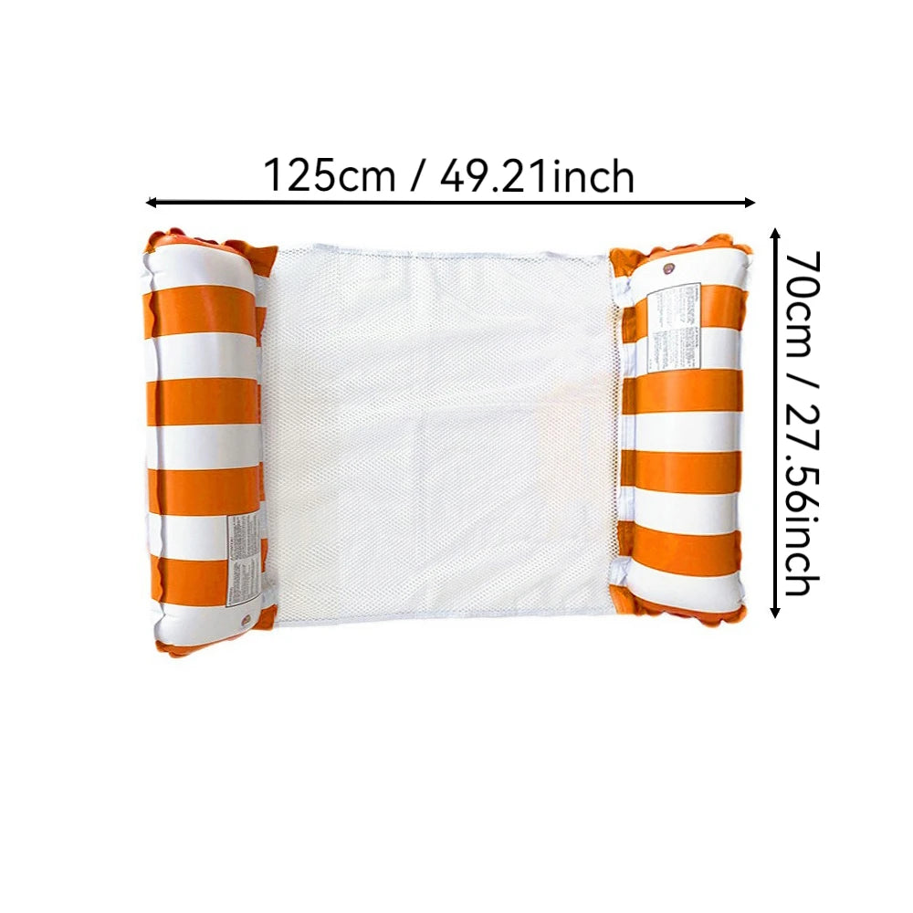 Inflatable Foldable Floating Row Swimming PoolMat