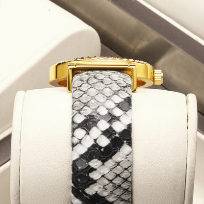 Adjustable Bracelet Skeletonised Dial Distinctive Watch