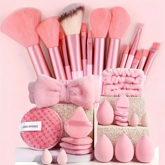 33pcs beauty set makeup kit  large and small beauty sponges