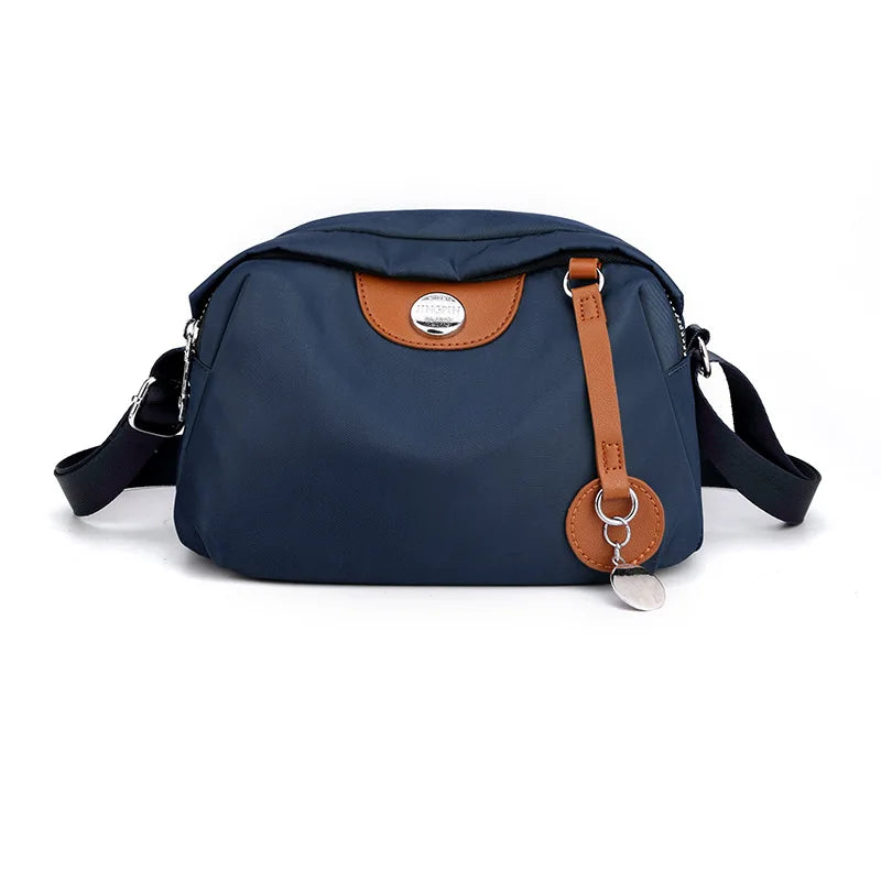 Nylon Shoulder Waterproof Shell Crossbody Bag