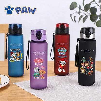 650ML PAW Patrols Boys Water Bottle Cartoon Anime Leak Proof Sports Bottles