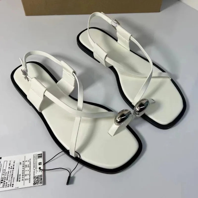 Flat Clip Toe Leisure Sandals