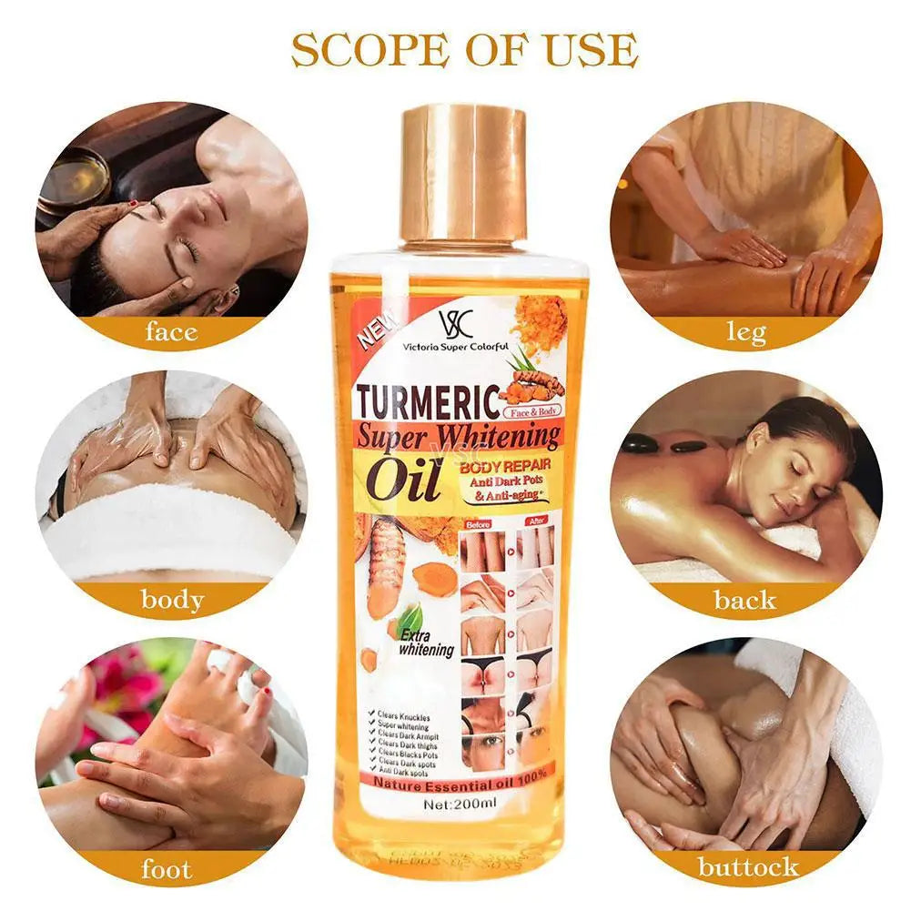 Turmeric Essential Oil Facial oil Moisturizing Skin Care