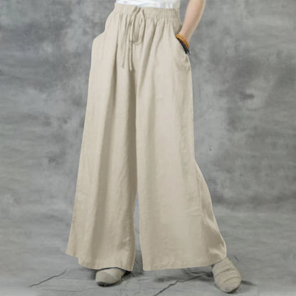 Wide Leg Korean Trousers