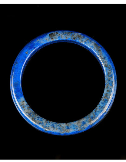 Natural Lapis Lazuli Tianshan Jade Bangle Imperial Blue Afghan Stone Bangle Genuine Gemstone Bracelets