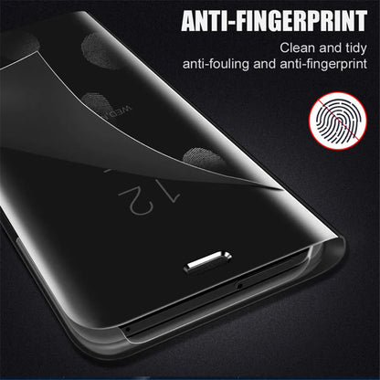 Smart Mirror Flip Case For Samsung Galaxy Cover