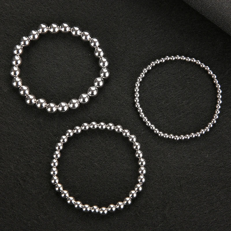 DANA Metal Steel Ball Bracelet