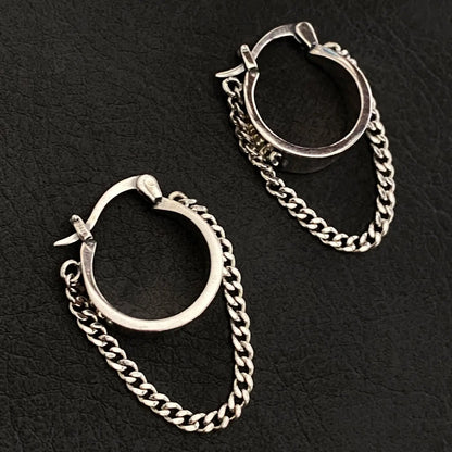 925 Sterling Silver Vintage Earrings