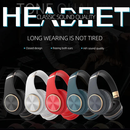 T8 Wireless Headphones Bluetooth 5.3 Stereo Surround Sound Foldable Sport