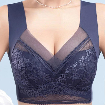 Large Push Up Ice Silk Bra