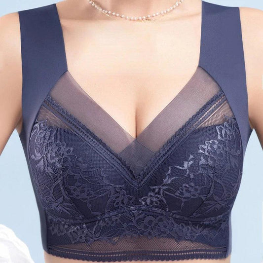 Large Push Up Ice Silk Bra