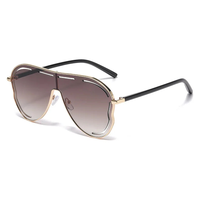 Vintage Round Circular Pilot Sunglasses