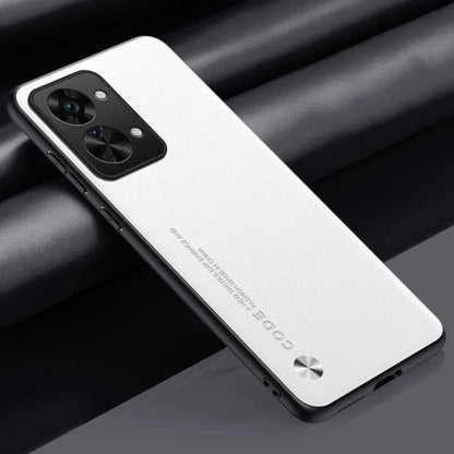 Matte Silicone Phone Case For OnePlus Nord 2T 5G Nord2T Luxury PU Leather Protection Case