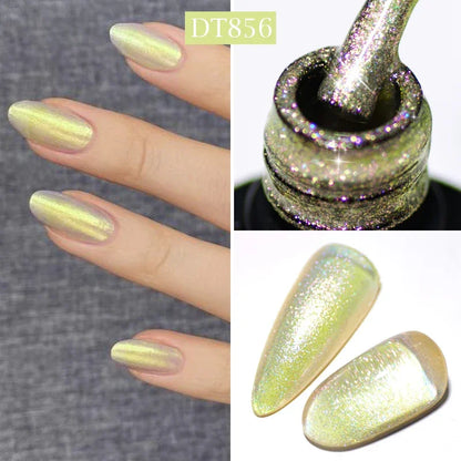 7ml Red Series Gel Nail Polish Glitter