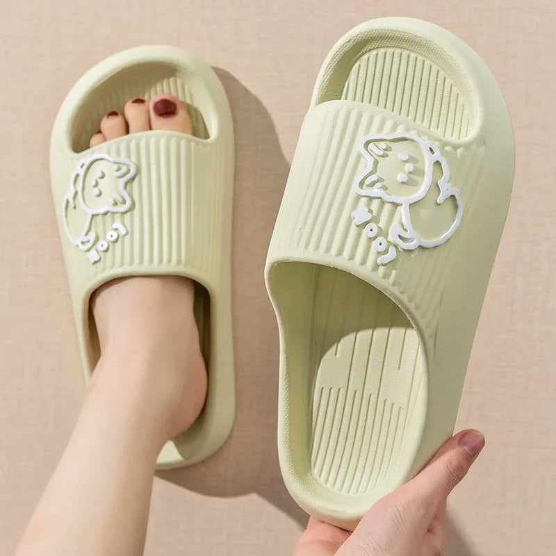 Bear Cartoon Flip Flops Slipper