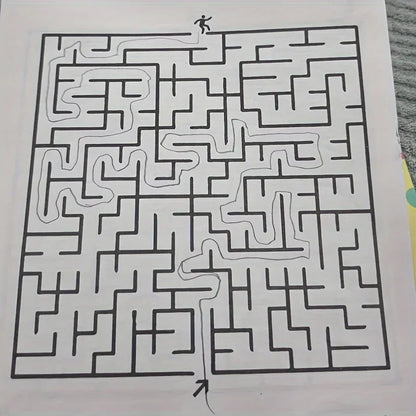 Maze Game Book Development Educational Early Learning