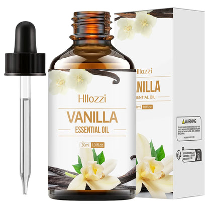 100ml/60ml/30ml Vanilla Essential Oil Hydrating and Moisturizing Skin Care