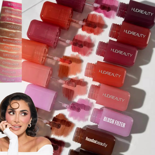 Soft Glow Liquid Blush Filter Long Lasting Waterproof Lip Gloss