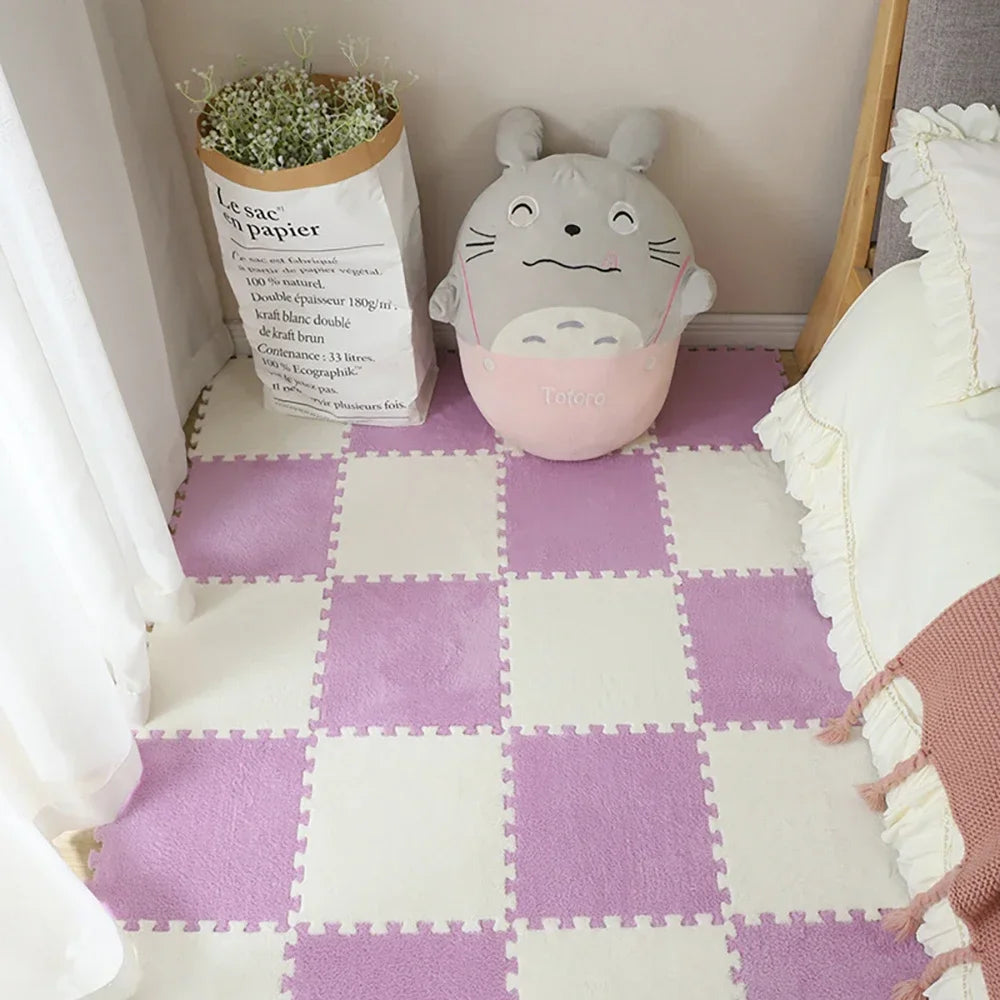 Soft Plush Children's Mat Babe Toys Eva Foam Puzzle Carpet