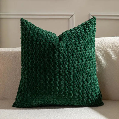 Soft velvet double-sided design sofa cushion cover