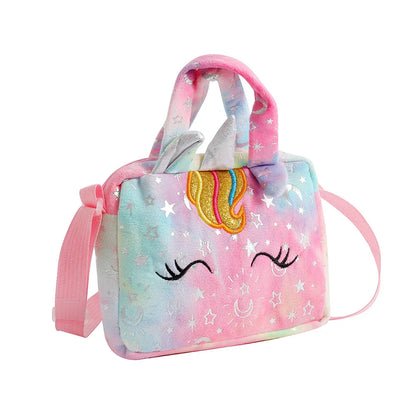 Sweet Unicorn Handbags Cute Kid Crossbody Shoulder Bag