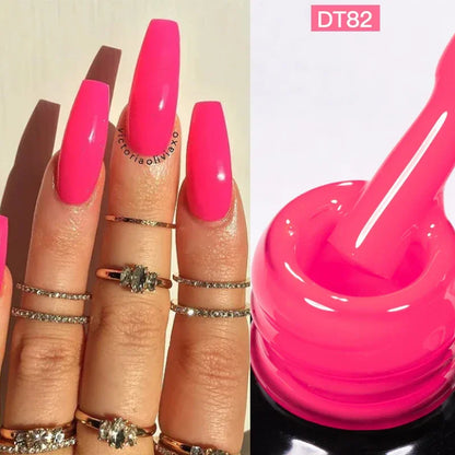 7ml Red Series Gel Nail Polish Glitter