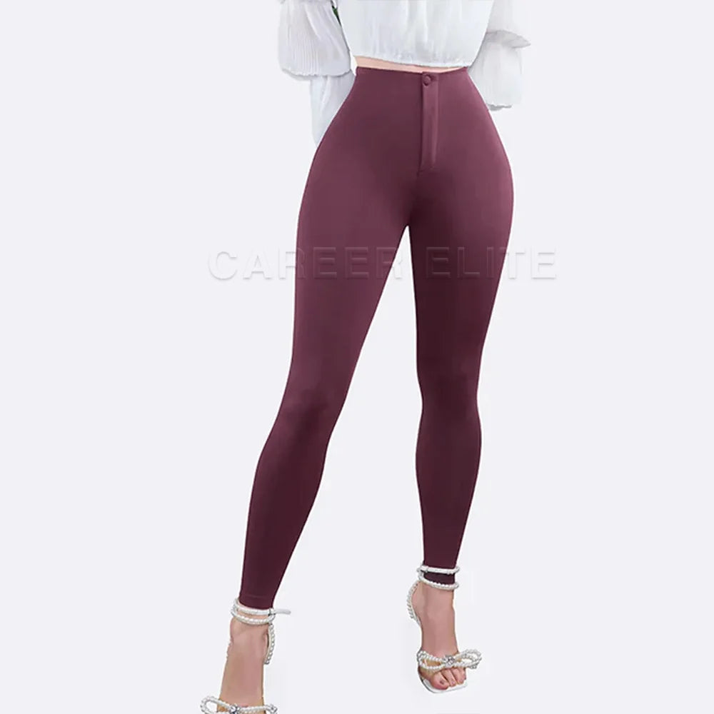 High Waist Skinny Leggings Sexy Stretchy Pants