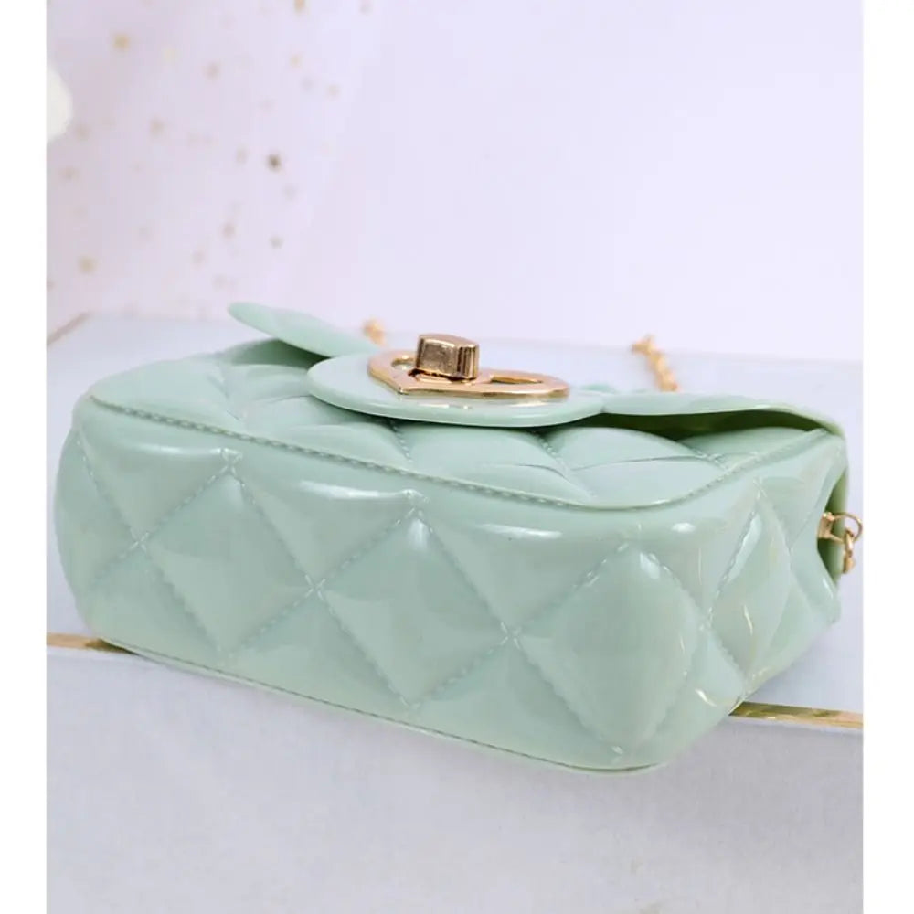 PU Mini Shoulder Bags Heart Coin Wallets Handbags