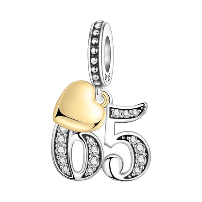 925 Sterling Silver Zircon Butterfly Letter Bracelet