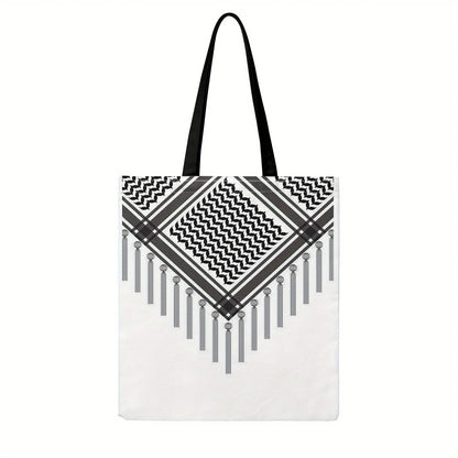 Polyester Keffiyeh Scarf Tote Bag