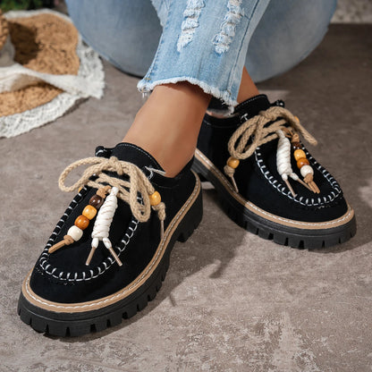 Sexy Work Sports Round Toe Casual Shoes