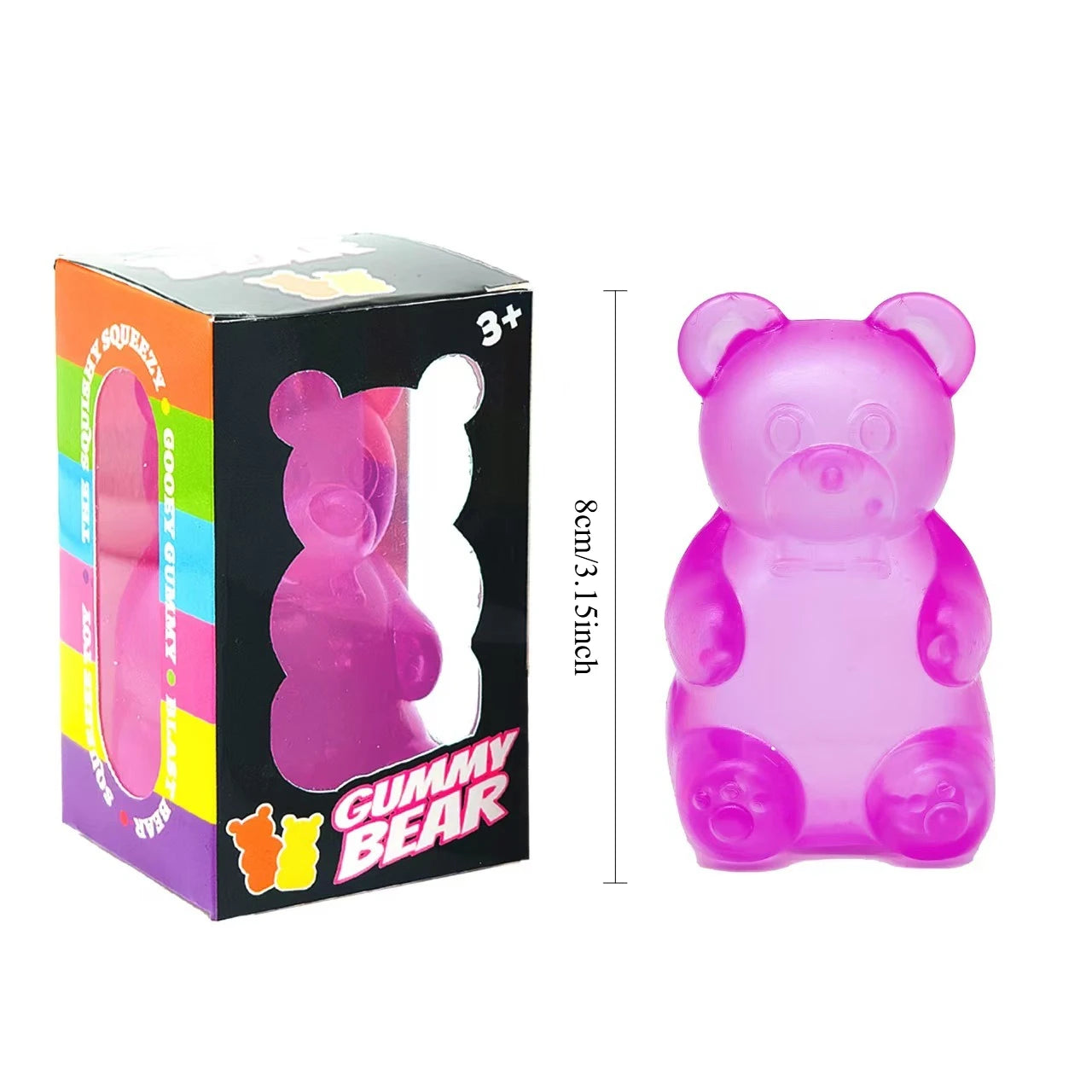 Schylling Needoh Nice Cube Sensory Squishy Stress Relief Fidget Toy