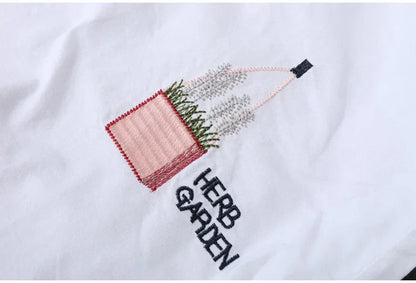 Cotton Loose Long Shirts Blouse