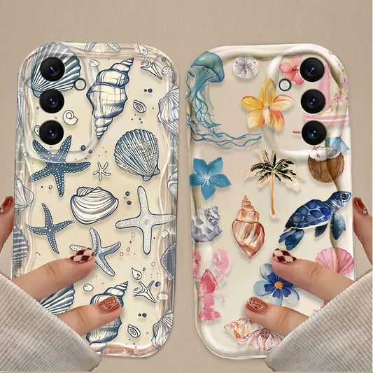Samsung Galaxy Colorful Marine Organism Cover