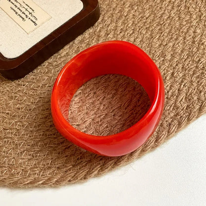 Geometric Irregular Chunky Wide Bracelet