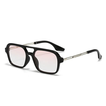Vintage Metal Frame Square Sunglasses