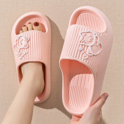 Bear Cartoon Flip Flops Slipper