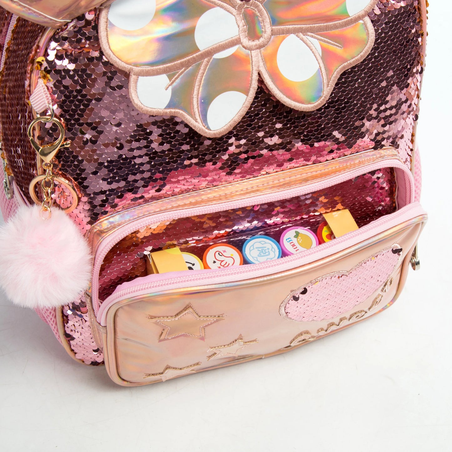 Backpack Kindergarten Bag Sequins Girl School Bag