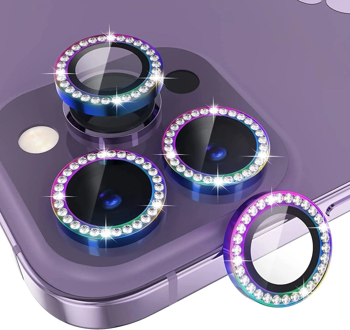 Glitter Diamond Camera Lens Protector Cover for iPhone